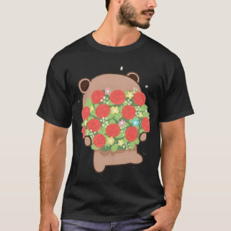 Dudu Gives Bubu Flowers For Valentine'S Day T-Shirt