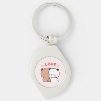 Dudububu - Lovely pin button Keychain