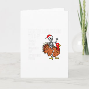 Due To Inflation Halloween Thanksgiving Christmas  Card