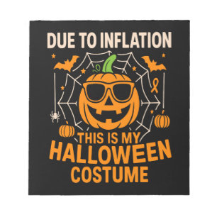 Due to Inflation This is My Halloween Notepad