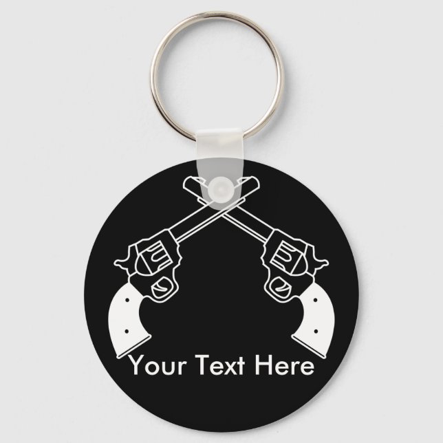 Duel Pistols Keychain (Front)