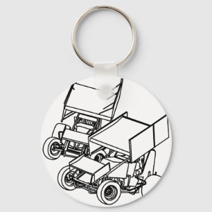 Duel Sprints Keychain