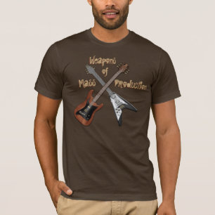 Duelling Guitars - Weapons of Mass Production T-Shirt