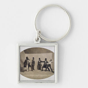 Duelling (photo) keychain