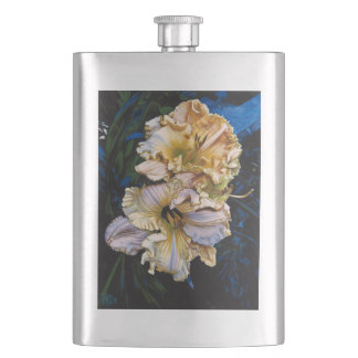 "Duet" Silver Flask