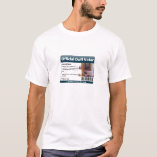 Duff 09 Voter Shirt (Mens)