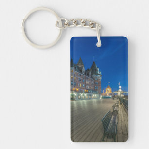 Dufferin Terrace at dawn Keychain