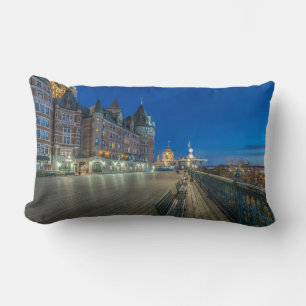 Dufferin Terrace at dawn Lumbar Pillow