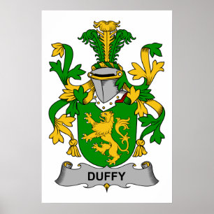 Duffy Family Crest Poster