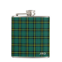 Duffy Tartan Monogram Bright Green Plaid