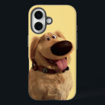 Dug the Dog from Disney Pixar UP - smiling iPhone 16 Case<br><div class="desc">Protect your phone with this adorable iPhone case featuring Dug, the lovable golden retriever from Disney Pixar's "Up." This design captures Dug's infectious smile and playful personality, bringing a touch of joy to your everyday life. Perfect for fans of "Up, " this case is a fun way to show your...</div>