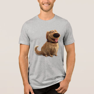 Dug the Dog from Disney Pixar UP - smiling Tri-Blend Shirt