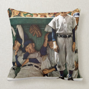 Dugout Throw Pillow