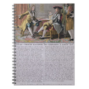 Duguay-Trouin (1673-1736) recounting his naval exp Notebook