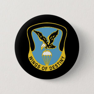 DUI - Aviation Brigade, 101st Airborne Division 2 Inch Round Button