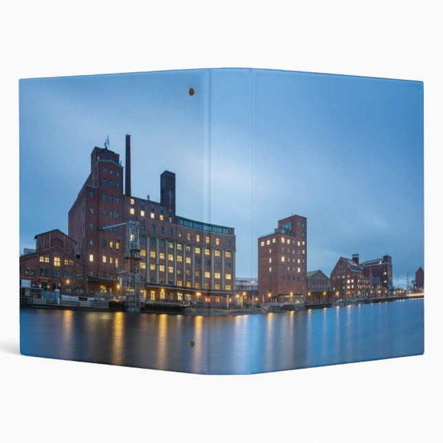 Duisburg Germany 3 Ring Binder (Background)