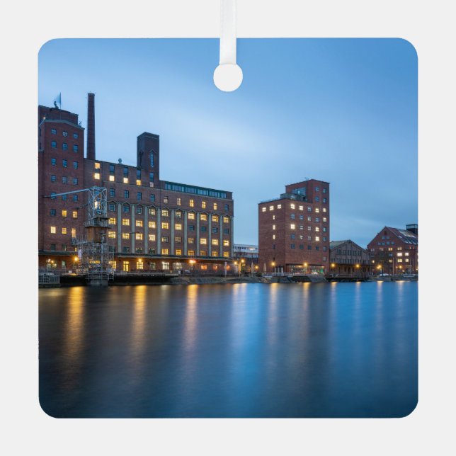 Duisburg Germany Ceramic Ornament (Front)