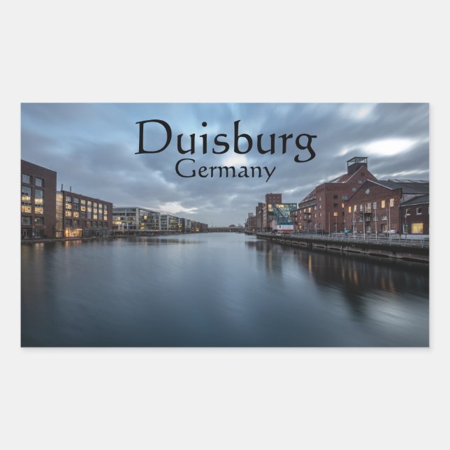 Duisburg Germany Sticker (Front)