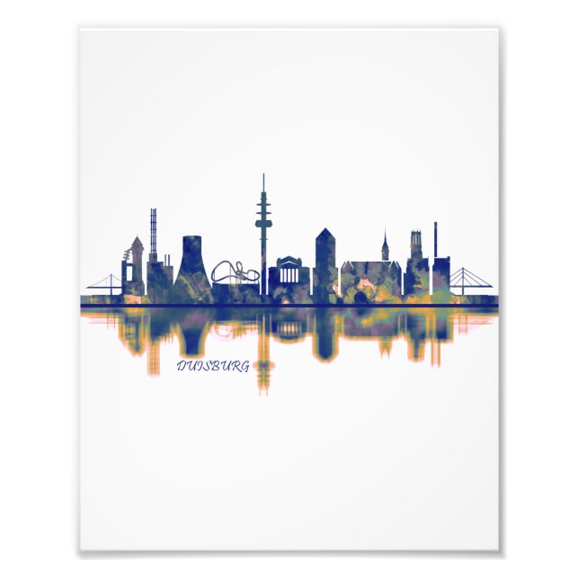 Duisburg Skyline Photo Print (Front)
