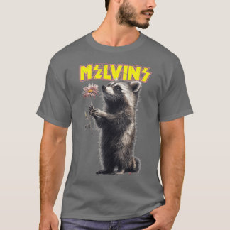 DUK FAT Melvin the Heavy Metal Raccoon T-Shirt