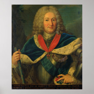 Duke Adrien-Maurice de Noailles Poster