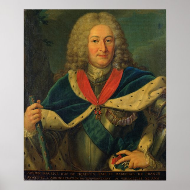Duke Adrien-Maurice de Noailles Poster (Front)
