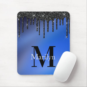 DUKE BLUE AND GLITTER MOUSE PAD