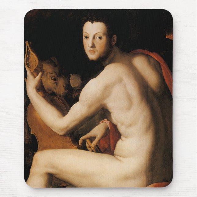 Duke Cosimo I de Medici as Orpheus Mouse Pad (Front)