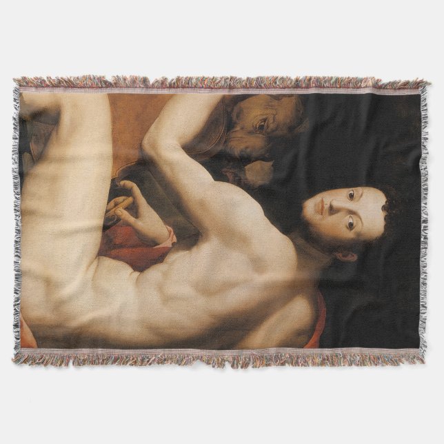 Duke Cosimo I de Medici as Orpheus Throw Blanket (Front)