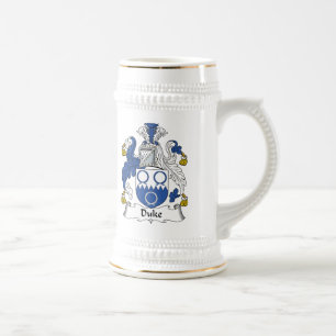 Duke Family Crest Beer Stein