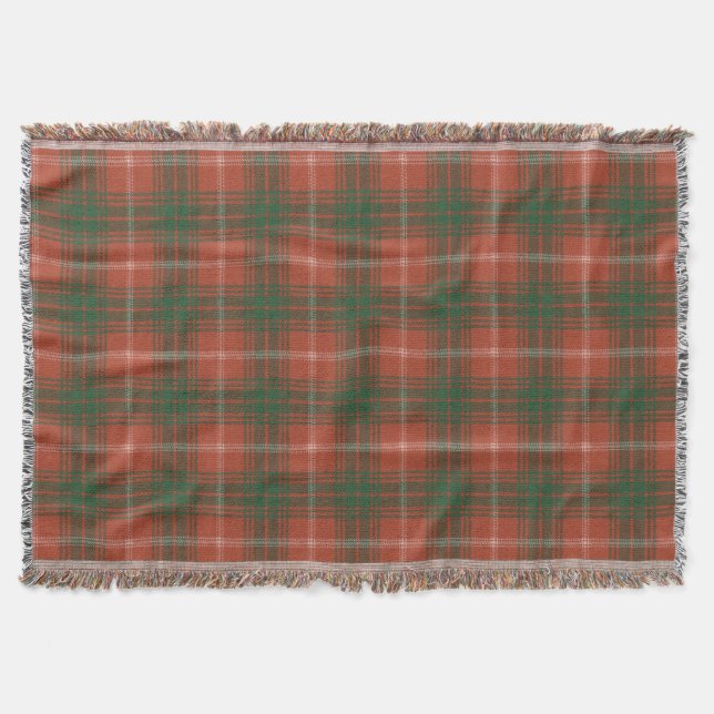 Duke of Rothesay A Original Scottish Tartan Throw Blanket (Front)