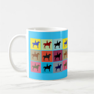 Duke of Wellington Horse Statue Box Pattern Mug
