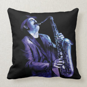 Duke Silver Throw Pillow