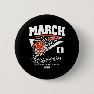 Duke Sketll - 2025 March Madness Sketll - Ncaa 2 Inch Round Button