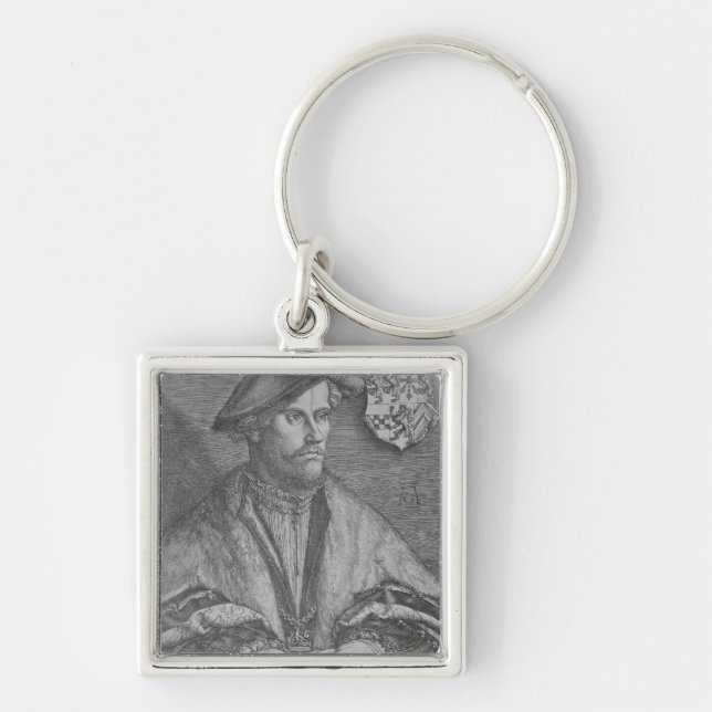 Duke Wilhelm V of Cleve, 1540 Keychain (Front)