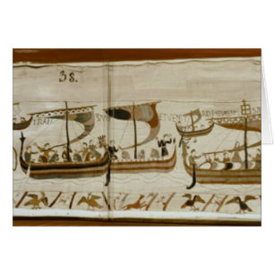 Duke William and his fleet cross Pevensey