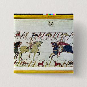 Duke William asks Vital 2 Inch Square Button