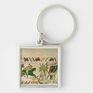 Duke William Exhorts his Troops Keychain