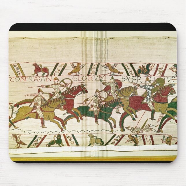 Duke William exhorts his troops Mouse Pad (Front)