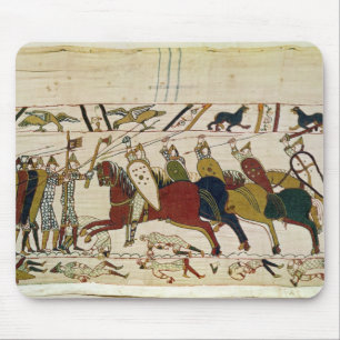Duke William Exhorts his Troops Mouse Pad