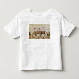 Duke William Preparing to Sail to Pevensey Toddler T-shirt