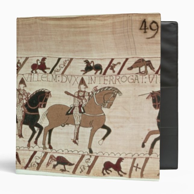 Duke William's knights arrive to do battle Binder (Front/Inside)