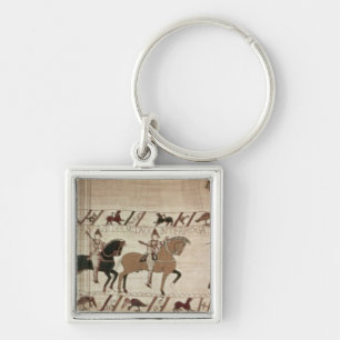 Duke William's knights arrive to do battle Keychain
