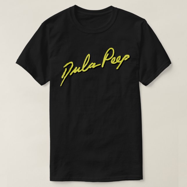 Dula Peep  T-Shirt (Design Front)