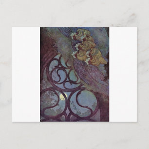 Dulac's Edgar Allan Poe Postcard