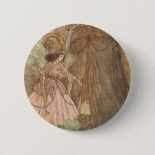 Dulac's Fairy Tales 2 Inch Round Button