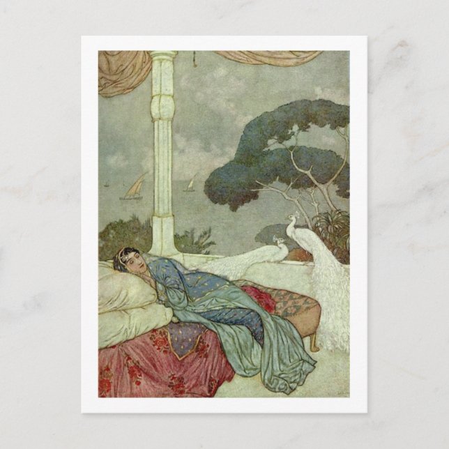 Dulac's Rubaiyat Postcard (Front)