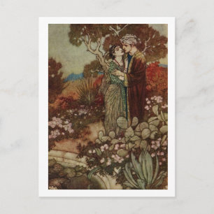 Dulac's Rubaiyat Postcard