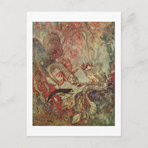Dulac's The Little Mermaid Postcard