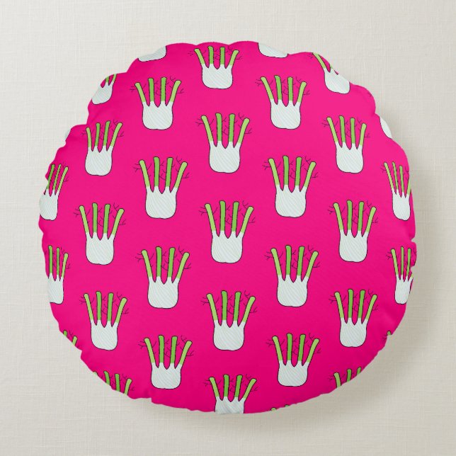 Dulce Round Pillow (Front)